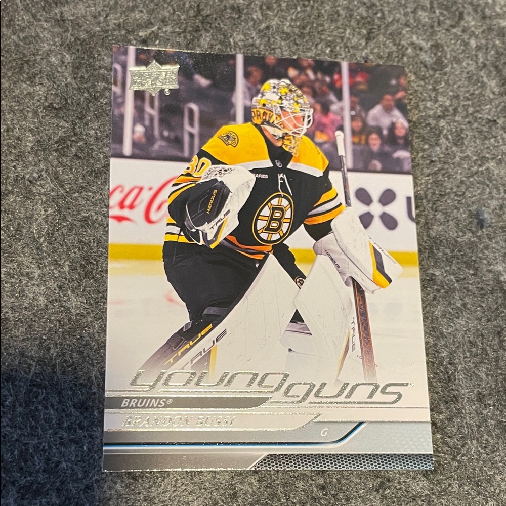 Brandon Bussi Boston Bruins Young Guns Hockey Card